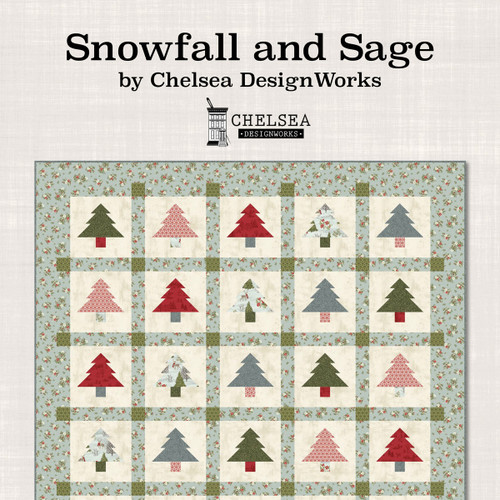 Snowfall and Sage by Chelsea DesignWorks