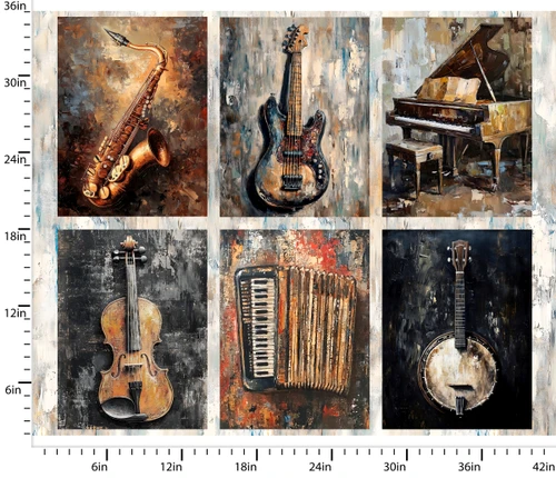 25170 Multi || Brushstroke Sonata