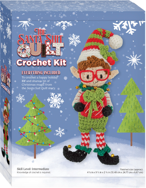 SSQ CRAFT CROCHET SANTA'S HELPER