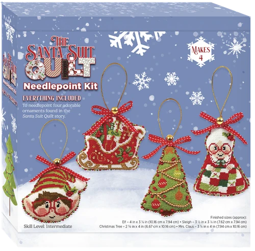 ORNAMENTS NEEDLEPOINT KIT