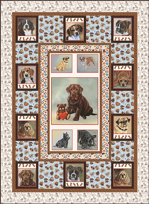 Off the Leash Quilt #1 Off the Leash Quilt #1
