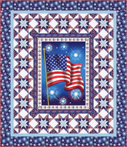 Stars and Stripes Forever Quilt #1 Stars and Stripes Forever Quilt #1