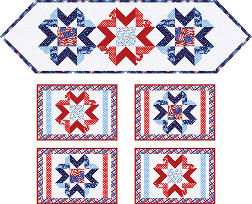 Stars and Stripes Forever Table Set Stars and Stripes Forever Table Set