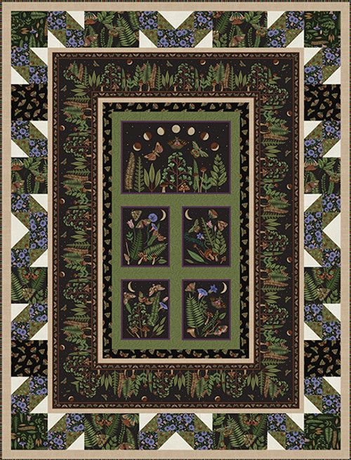 Dark Forest Quilt #1 Dark Forest Quilt #1