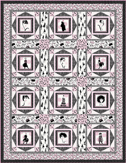 Dressed & Obsessed Quilt #1 Dressed & Obsessed Quilt #1