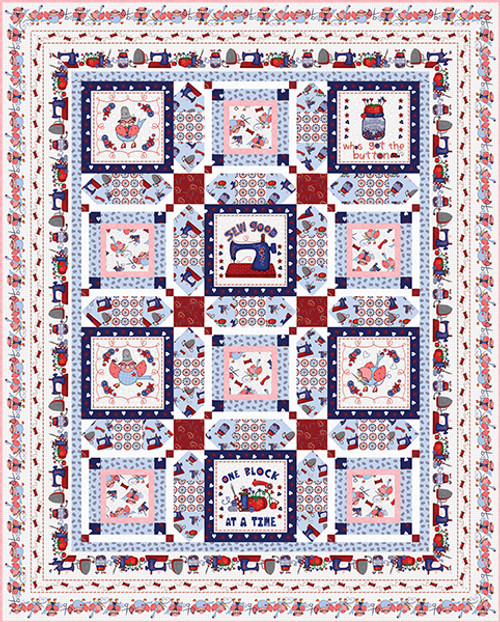 Sew Tweet Quilt #1 Sew Tweet Quilt #1