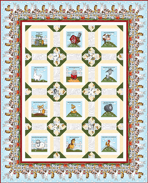 Farmyard Tails Quilt #2 Farmyard Tails Quilt #2