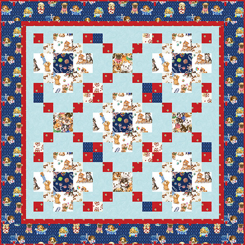Trendy Pups Quilt #2 Trendy Pups Quilt #2