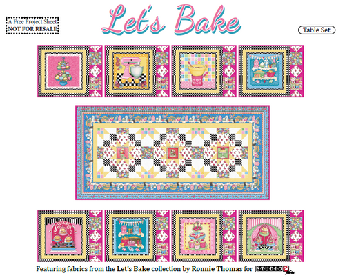 Let's Bake Table Set 
