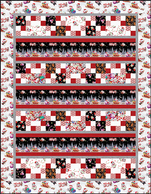 Furry and Bright Quilt #1 Furry and Bright Quilt #1