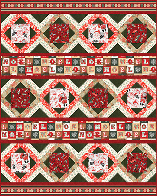 Vintage Whispers from Santa Quilt #2