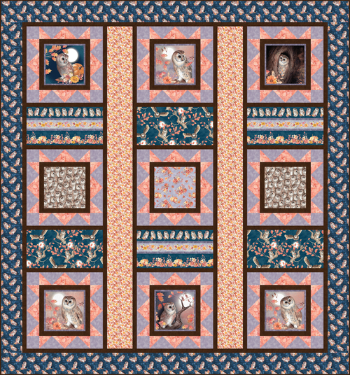 Night Owls Quilt #1 Night Owls Quilt #1