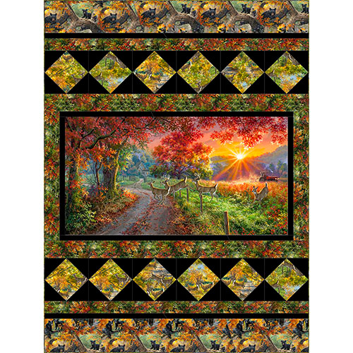 Through the Forest Light Wall Hanging Through the Forest Light Wall Hanging