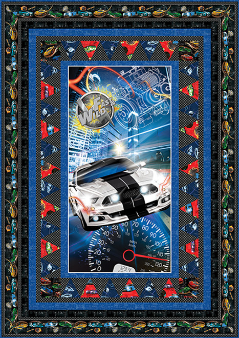Fast and Wild Quilt #1 Fast and Wild Quilt #1