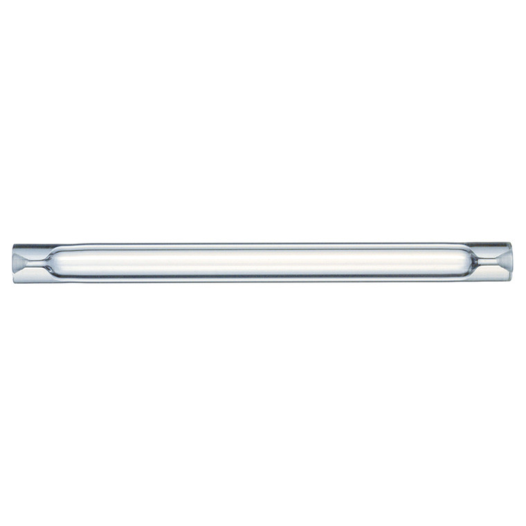 Double Taper (Gooseneck) Splitless Liner, 4 mm x 6.5 x 78.5 for Agilent GCs, Standard Deactivated, 5/pk