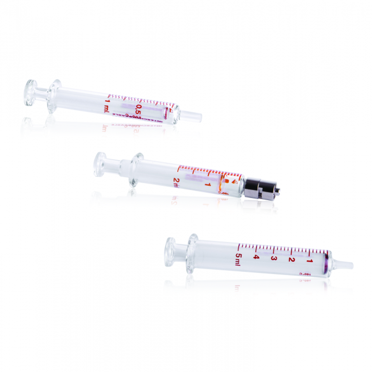 SOCOREX® DOSYS™ All-Glass Syringe, Glass Luer Nozzle, 10 - 100 mL