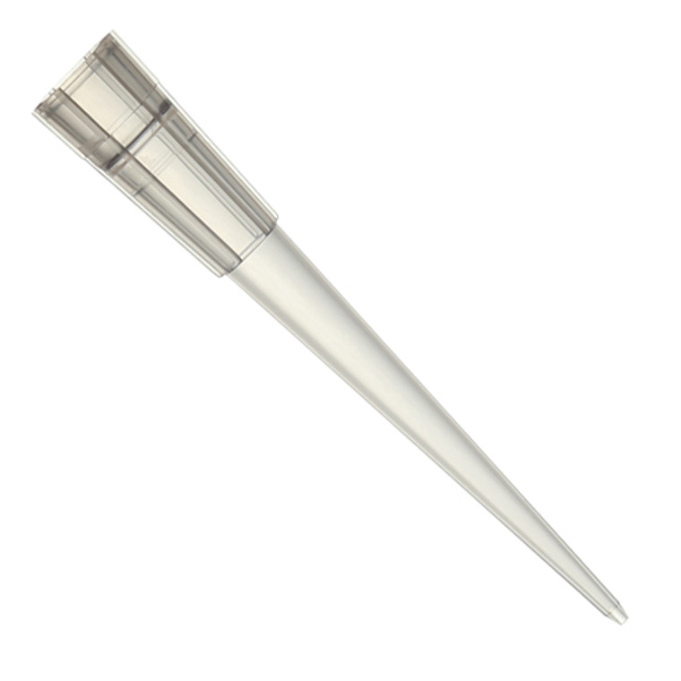 Tipone® 200 µL Natural, Beveled Pipet Tips In Resealable Bags (1000 Tips)