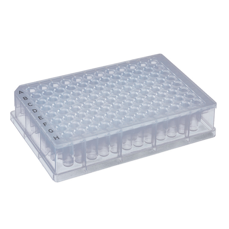 0.5 mL Deep 96-Well PlateOne Polypropylene Plate, Round Wells, Natural, 4 Sleeves of 8 (32) Per Pack