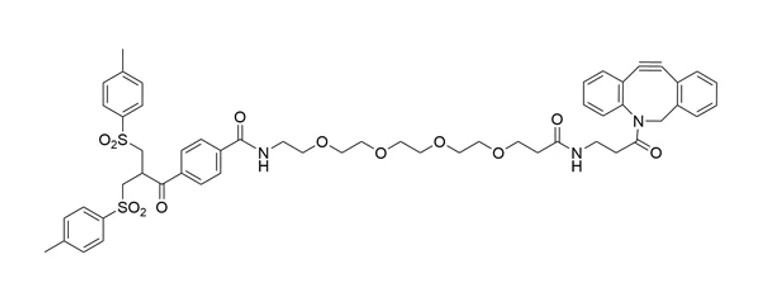 ***Bis-sulfone-PEG4-DBCO - 25 mg, Ship with an ice pack