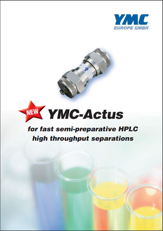 YMC Actus for Fast Semi-Preparative HPLC High Throughput Seperations