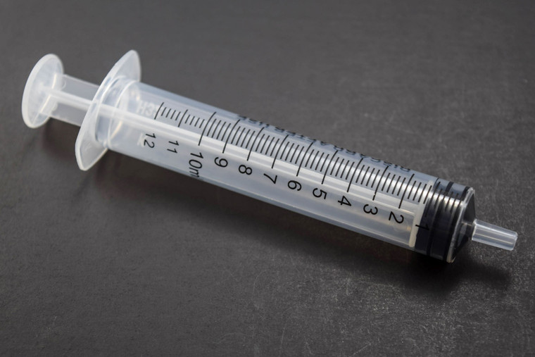 Air-Tite Syringes, 30mL Eccentric, Luer Slip, Sterile, Individually Wrapped