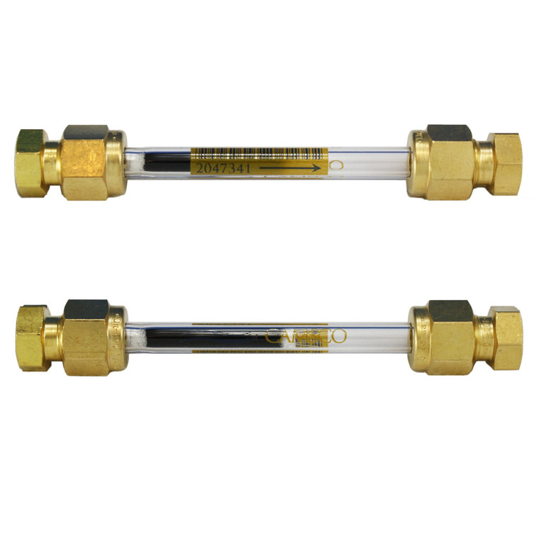 1/4" x 3.5" Glass Tube, Tenax TA 35/60 / Carbograph 5TD 40/60, Conditioned, Brass Compression Cap, For Perkin Elmer, Markes & Shimadzu, Minimum Order Quantity of 10