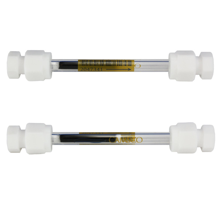 1/4" x 3.5" Glass Tube, Tenax TA 35/60 / Carbograph 5TD 40/60, Conditioned, PTFE Compression Cap, For Perkin Elmer, Markes & Shimadzu, Minimum Order Quantity of 10