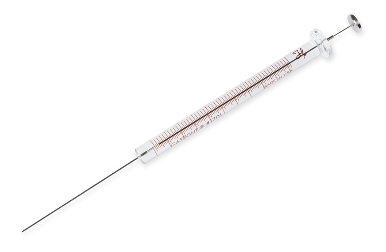 10 µL, Model 1701 N CTC Syringe (6.6 mm), S-Line,Cemented Needle, 23s ga, Point Style AS
