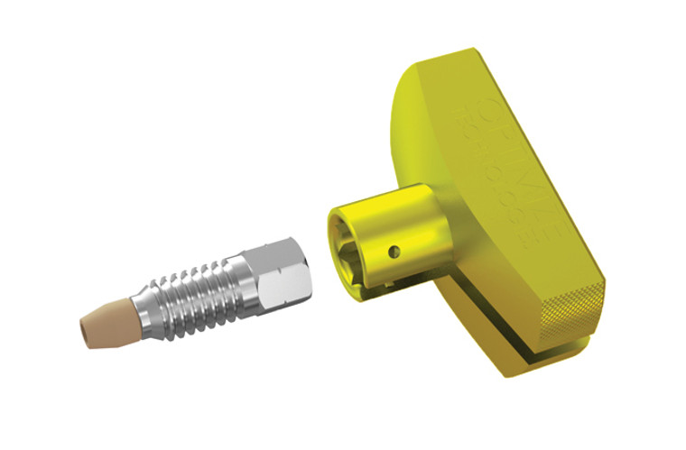 EXP®2 6-32 TI-LOK Fitting for all 1/32" OD Tubing (10 EXP®2 TI-LOK fittings & 1 EXP®2 Driver)
