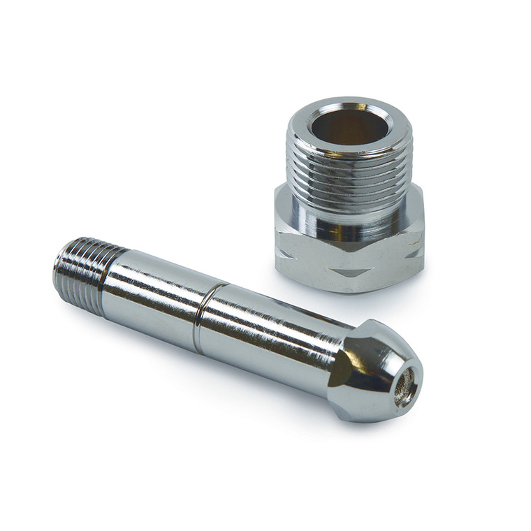 Fitting, CGA 590, Nickel Plated Brass, 1/4"NPT Air
