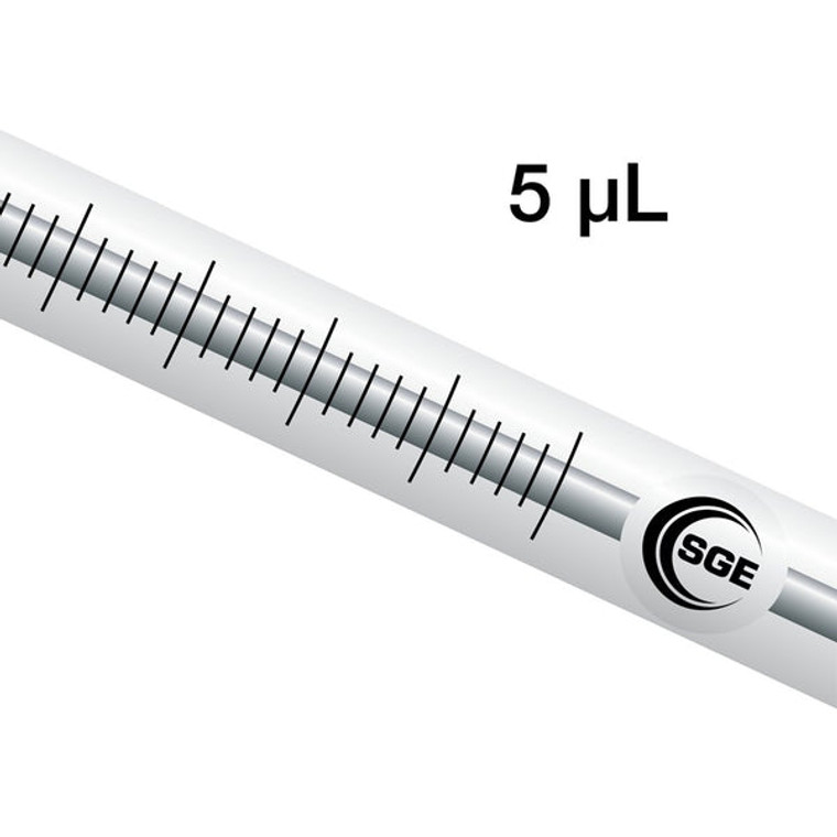 5.0 µL NanoVolume Syringe with 7 cm x 0.63 mm OD Cone Tipped Needle, 5BR-7