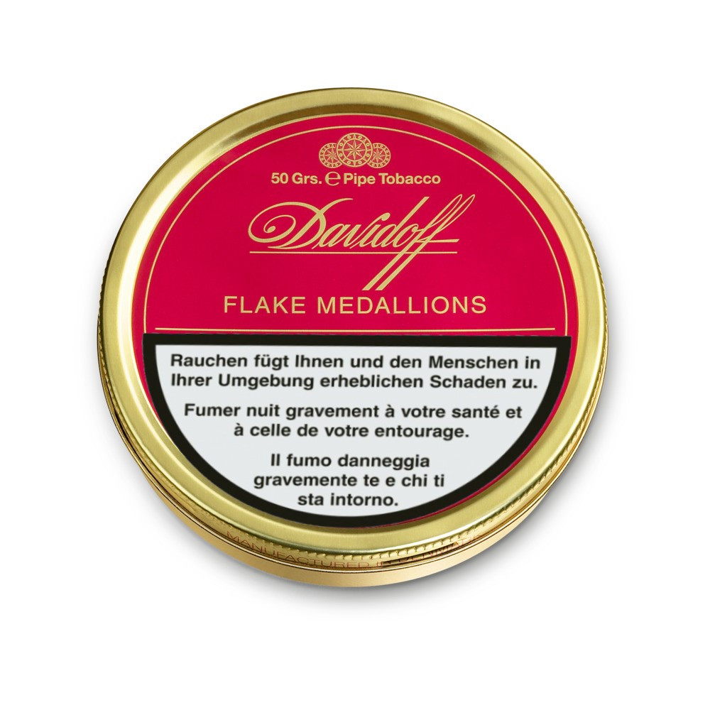 davidoff flake medallions pipe tobacco Davidoff Pfeifentabak Flake Medallion Mixture | Davidoff of Geneva since  1911