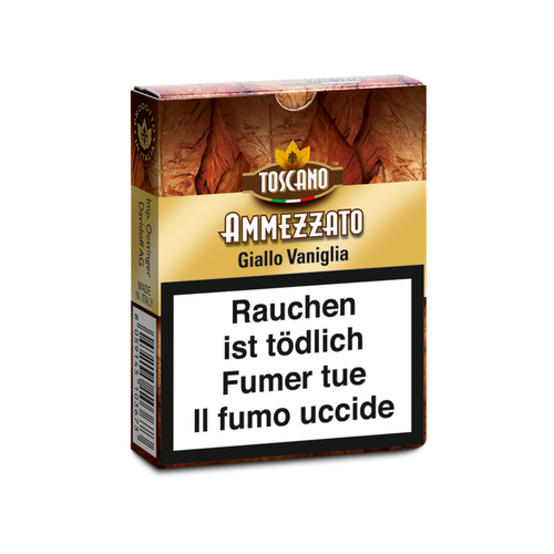Toscano Ammezzato Vaniglia Ziagrillos in der 5er Schachtel