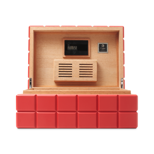 Colibri Heritage Humidor für 100 - 125 Zigarren Rot Colibri Heritage Humidor für 100 - 125 Zigarren Rot
