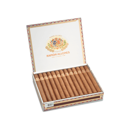 Ramon Allones Gigantes Zigarren in der 25er Kiste mit offenem Deckel Ramon Allones Gigantes Zigarren in der 25er Kiste mit offenem Deckel