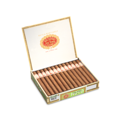 Hoyo de Monterrey Double Corona in der 25er Kiste mit geöffnetem Deckel