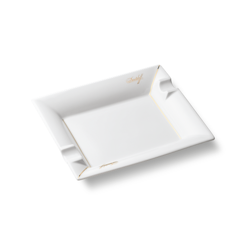 Porzellan-Aschenbecher Classic White