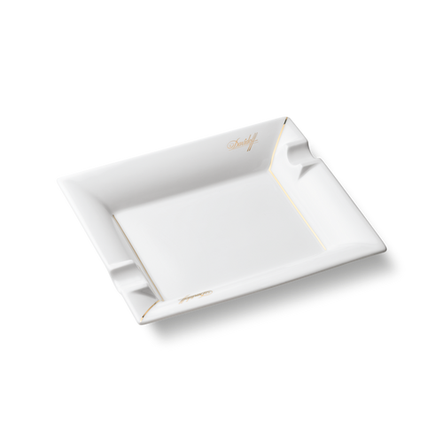 Porzellan-Aschenbecher Classic White