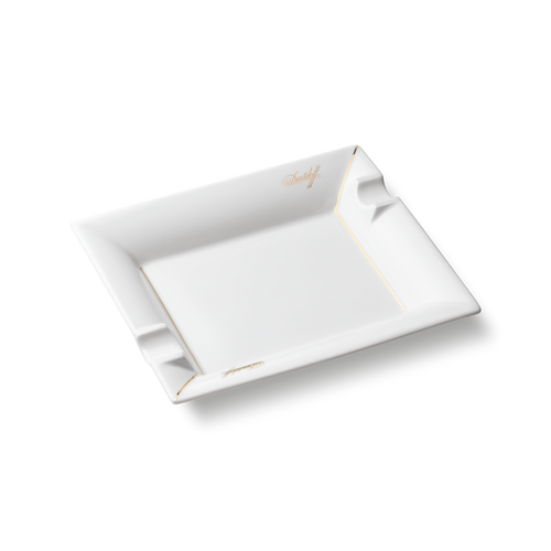 Porzellan-Aschenbecher Classic White