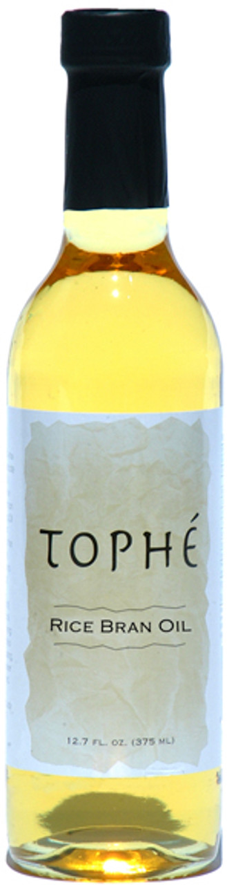 Tophé Rice Bran Oil, 1/2 Gallon - Honest Foods