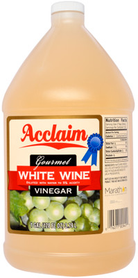 Acclaim Gourmet White Wine Vinegar, 1 Gallon