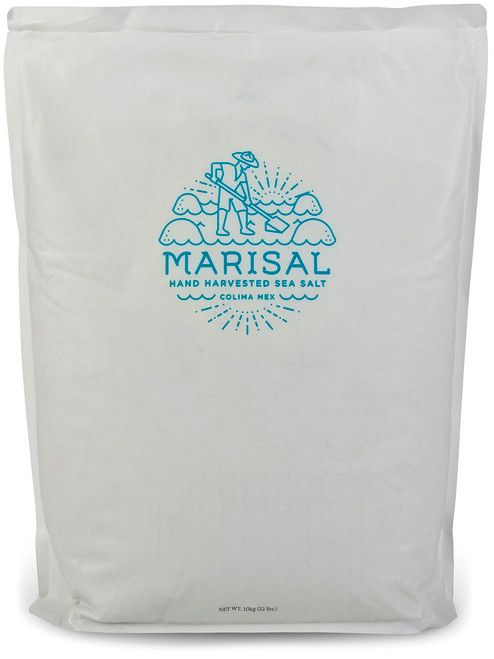 Marisal Hand-Harvested Pacific Sea Salt, 22 lb. Restaurant Size