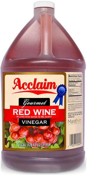 All natural Acclaim Red Wine Vinegar