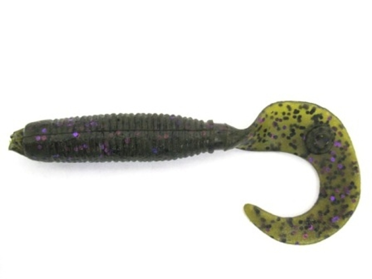 5 Curly Tail Grub - Silver soft plastic bait — CMA Outdoors