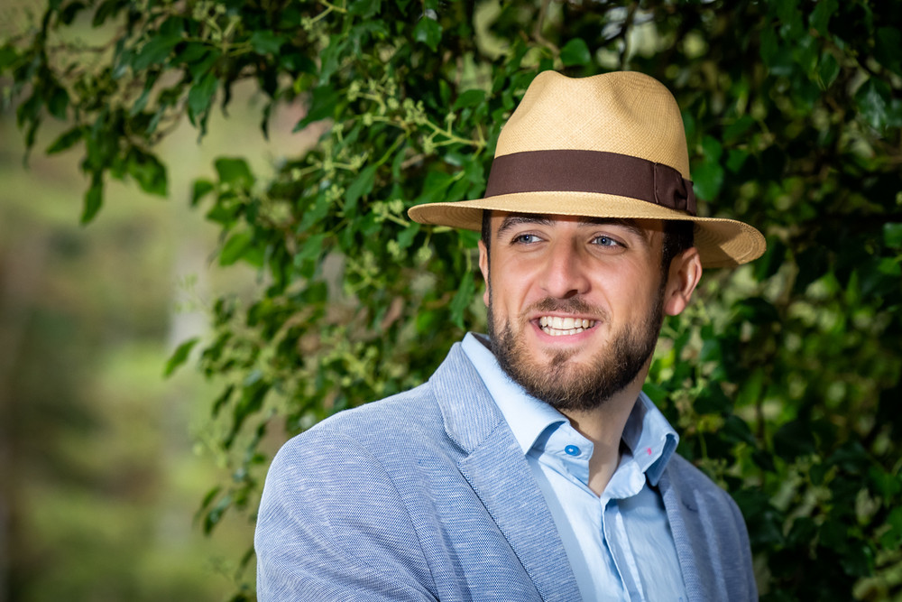 Down Brim Trilby Panama Oporto  - Cuenca Tobacco