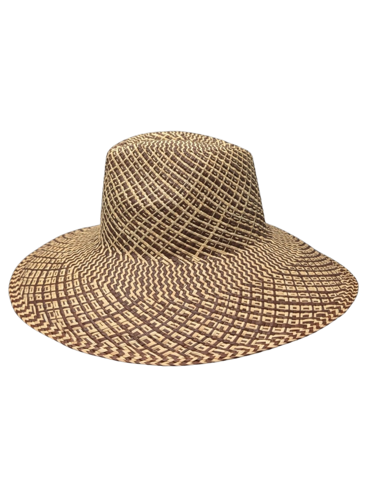 Brown Geo Panama - Style 1