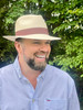 Down Brim Trilby Panama Oporto - Cuenca 3/5 BROWN band