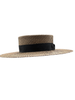Special Edition Lizzy Panama - Black Band Wide Brim Straw