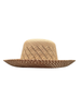Sienna Panama Hat – Wide Brim Handwoven Ecuador Straw