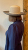 Monaco Panama Hat – Wide Brim Chevron Straw 